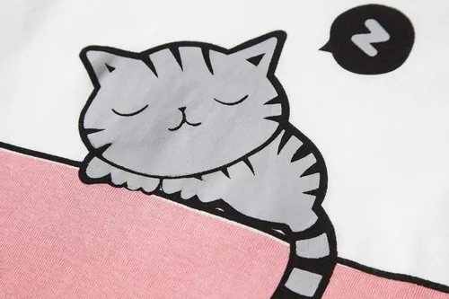 Miniatura 3 de KikizYe Conjunto de pijamas para niñas, pijamas de manga larga de algodón