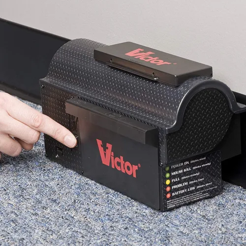 Miniatura 6 de Victor Trampa electrónica humana para interiores Multi-Kill - Trampa electrónica instantánea sin tocar ni ver - Mata y retiene hasta 10 ratones por