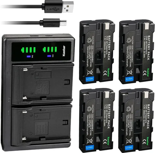 Miniatura 7 de Kastar NP-F580 LTD2 USB Battery Charger Replacement for L Series NP-F530 NP-F550 NP-F570 NP-F750 NP-F770 NP-F930 NP-F950 NP-F960 NP-F970 NP-F980