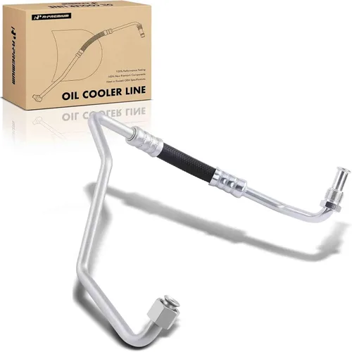 A-Premium Conjunto de manguera de línea de enfriador de aceite de transmisión automática compatible con Dodge Ram 2500 Ram 3500 2003-2009 5.9L 6.7L