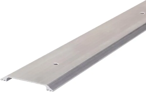 Miniatura 8 de M-D Building Products 09563 1-3/4 pulg. x 1/8 pulg. x 36 in. Umbral de perfil plano de aluminio dorado para puertas interiores