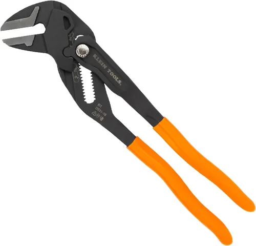 Miniatura 13 de Klein Tools D5317 Llave de alicates compacta, llave de alicates ajustable multiusos de alto apalancamiento con mordazas lisas, 7 pulgadas