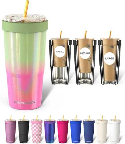 Miniatura 14 de Frost Buddy Togo Buddy 30oz Stainless Steel Vacuum Insulated Tumbler To Go Coffee Cup – Iced Coffee Sleeve, Travel Mug, Thermal Cup for Hot & Cold