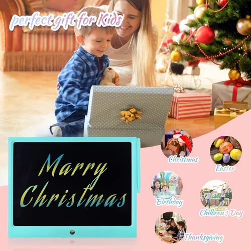 Miniatura 3 de Tableta de escritura LCD para niños, tablero electrónico colorido para garabatos electrónicos de 15 pulgadas para niños a partir de 3 años, juguetes