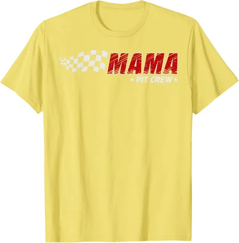 Miniatura 40 de Mama Pit Crew Race Car Birthday Family Matching Pit Crew Camiseta