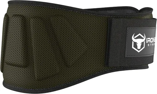 Miniatura 12 de Cinturón para levantamiento de pesas para hombres y mujeres - Soporte de espalda con bloqueo automático de 6 pulgadas, soporte de espalda para Negro