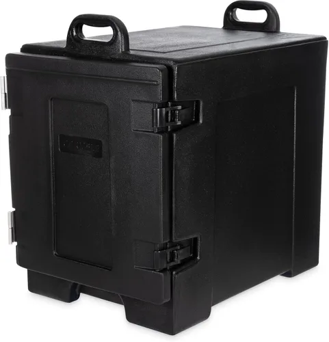 Carlisle FoodService Products Transportador de Bandejas de Alimentos Aislado y Calentador, Carga Frontal con Asas, Capacidad para 5 Bandejas
