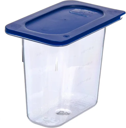 Miniatura 7 de Carlisle FoodService Products StorPlus - Recipiente de almacenamiento de alimentos de tamaño 1/9 para servir y almacenar alimentos calientes