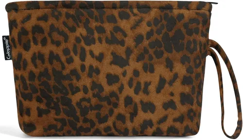 Miniatura 14 de Gloppie Bolsa de Maquillaje de Viaje Bolsas de Maquillaje para Mujeres Bolsa de Cosméticos Pequeña Bolsa de Maquillaje con Cremallera, S, Moda E