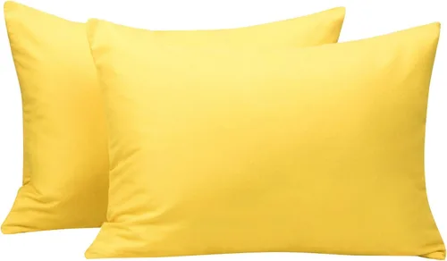 Miniatura 56 de NTBAY Fundas de almohada de microfibra para niños pequeños con cierre de sobre, paquete de 2 fundas de almohada 100% de microfibra cepillada, súper