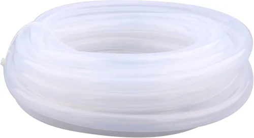 Tubo de silicona de grado alimenticio - 3/8" ID x 1/2" OD, manguera de silicona pura de alta temperatura para elaboración de vino casero,