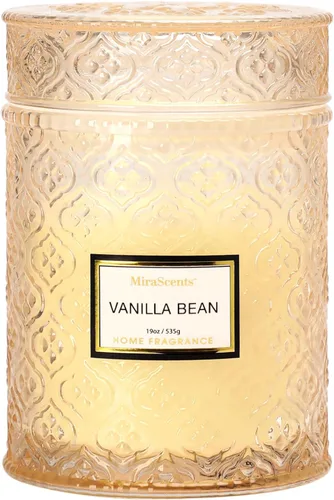 Miniatura 11 de Velas perfumadas con aroma a rosas, velas rosas de regalo para mujeres, vela decorativa de lujo de gran tamaño para el Día de San Valentín en 2-Rosa