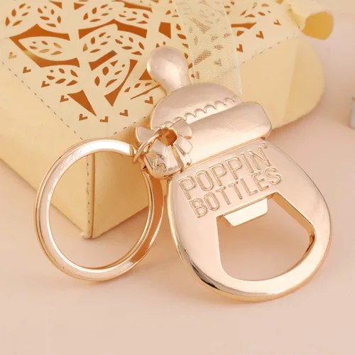 Miniatura 2 de WeddParty - Paquete de 24 regalos de devolución de baby shower para suministros de invitados, abrebotellas con forma de abrebotellas, decoración