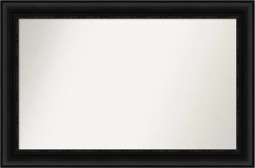 Miniatura 166 de Amanti Art Espejo personalizado, espejo de baño negro puente, espejo de pared o espejo de tocador de baño sobre el fregadero (26 x 26 pulgadas)