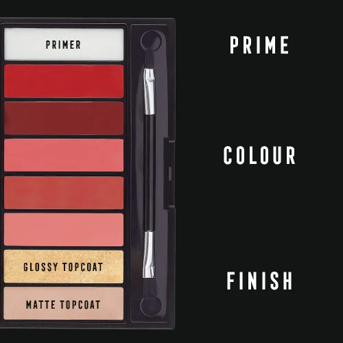 Miniatura 4 de Max Factor Lipfinity Designer Palette - 04 Reds - Lápiz labial para mujer, 0.4 onzas