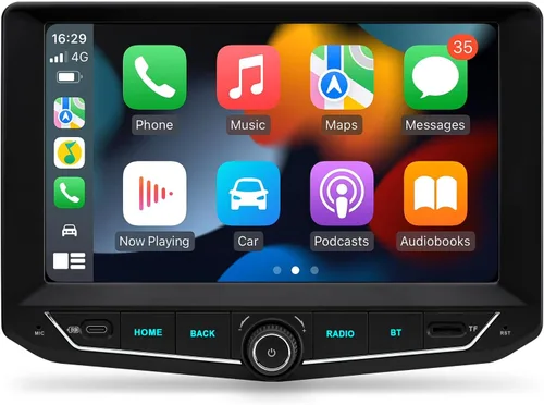 Miniatura 10 de XTRONS Android 14 Estéreo de coche para Jeep Renegade, Octa Core 4+64GB Radio de coche, 9 pulgadas pantalla táctil navegación GPS Bluetooth unidad