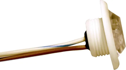 Innovative Lighting Luz LED transparente con ojal blanco