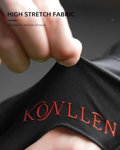 Miniatura 67 de KONLLEN Billiards Gloves for Left Hand/Right Hand L/XL Pool Gloves Professional Non-Slip Adjustable Breathable Snooker Gloves Popular Sizes for Men