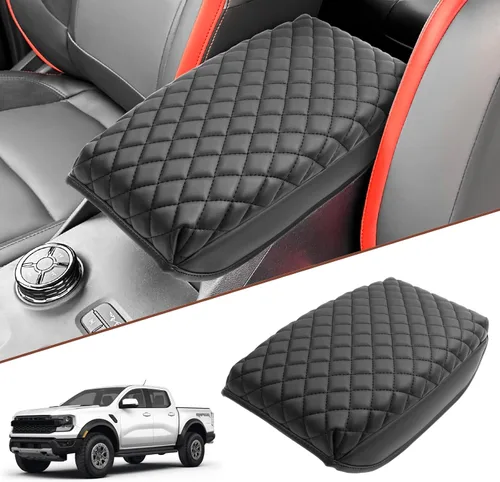 Miniatura 11 de SKTU para 2019 2020 Hyundai Santa Fe Cojín de Reposabrazos de Consola Central 2020 Santa Fe TM Funda para Caja de Asiento Cojín Suave de Consola
