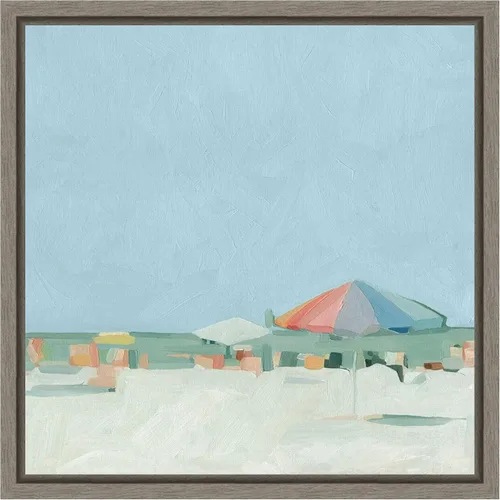 Miniatura 16 de Amanti Art Lienzo enmarcado para pared, 16 x 16 pulgadas, paleta de verano II por Emma Scarvey, lienzo enmarcado para pared, obras de arte