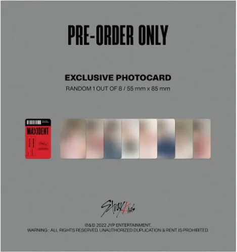 Miniatura 5 de Stray Kids Mini álbum - MAXIDENT (Case Ver.) ÁLBUM [ SEUNGMIN COVER ]