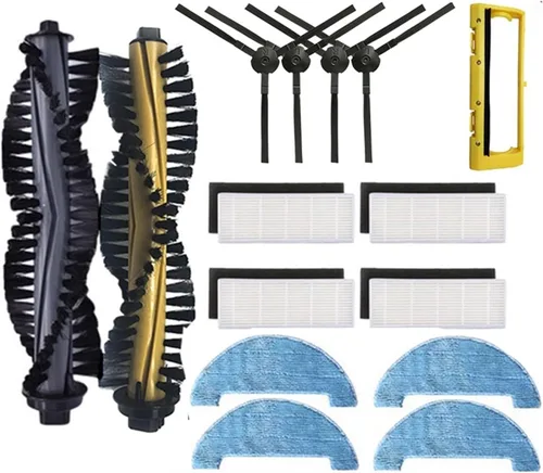 Miniatura 2 de McbeAn Compatible con Chuwi ILife A4 A4S A4S A40 Compatible con Polaris PVCR 0726 0826 0926 Robot Aspirador Cepillo Principal Filtro Hepa Kit