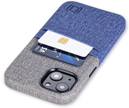 Miniatura 10 de Dockem Funda tipo cartera para iPhone 13 con placa metálica integrada para montaje magnético y 2 bolsillos para tarjetas de crédito: Luxe M2, piel