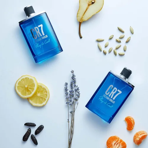 Miniatura 4 de Cristiano Ronaldo - CR7 Play It Cool - Eau de Toilette Spray para hombre - Fragancia fresca picante y aromática con notas de bergamota, cardamomo