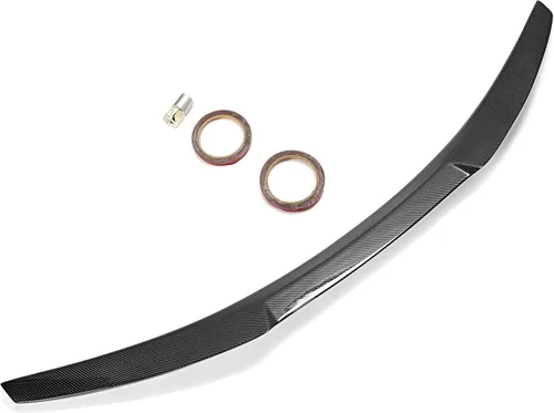 Miniatura 5 de KUAFU Alerón trasero de ala de maletero compatible con BMW G20 3-Series 330i M340i Sedán 2019-2024 estilo alerón de pico de pato estilo M4