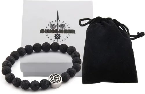 Miniatura 6 de Gungneer Anillo de acero inoxidable con nudo celta para hombre, anillo de compromiso, joyería irlandesa para hombres y mujeres, Metal