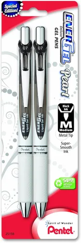 Pentel EnerGel Deluxe RTX - Bolígrafo retráctil de gel líquido Negro