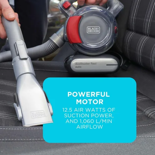 Miniatura 7 de BLACK+DECKER 12 V Flexi Auto Dustbuster