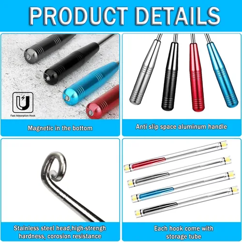 Miniatura 2 de Fish Hook Remover Tool, Fishing Hook Quick Removal Device, Fishing Gear and Accessories Security Extractor Equipment Kits for Adult, Hook Extractor