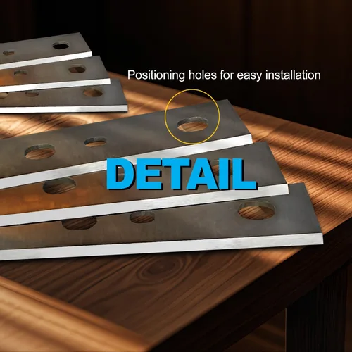 Miniatura 3 de DW734 - Cuchillos para cepilladoras DeWalt DW734 7342 de grosor con reemplazo HSS de 12.5 pulgadas, tratamiento térmico, doble filo, juego de 2