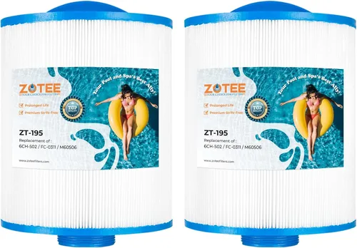 ZOTEE Filtro de spa que reemplaza a balnearios artesianos, Unicel 6CH-502, Filbur FC-0311, PAS50SV-F2M, PAS50, Master Deluxe M60506, Excel XLS-604