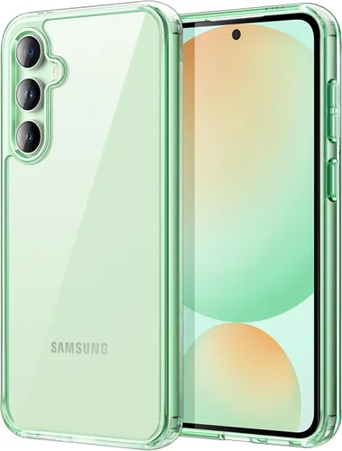 Miniatura 7 de JETech Funda para Samsung Galaxy S24 5G, Protector de Parachoques Antiamarilleamiento y Antiarañazos, Carcasa Rígida de PC (Negro)