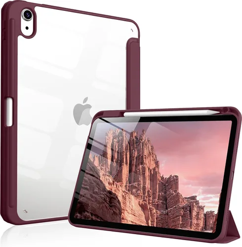 Miniatura 13 de Funda para iPad (A16) de 11ª generación de 11 pulgadas 2025, funda para iPad de 10.9 pulgadas 2022 con soporte para lápices, funda a prueba