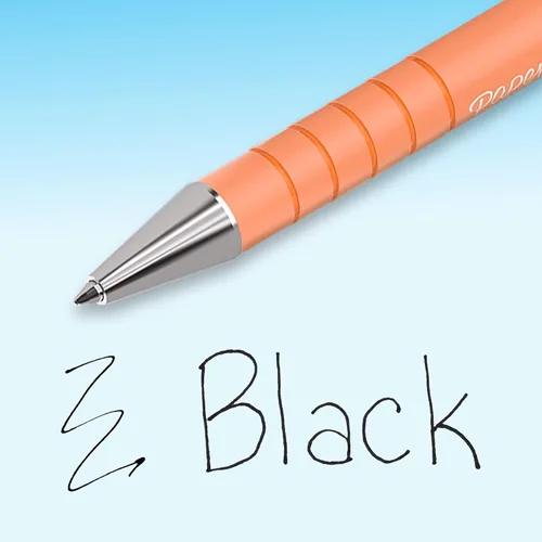 Miniatura 6 de Paper Mate FlexGrip Ultra - Bolígrafos de punta media (0.039 pulgadas), materiales de plástico reciclados, colores surtidos, color negro, 4