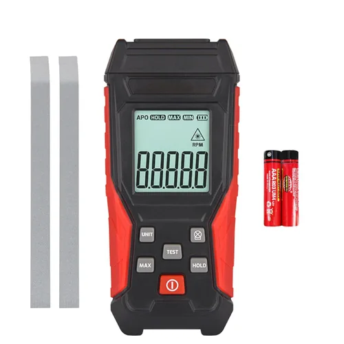 Miniatura 10 de HFS (R) Tacómetro de contacto y sin contacto tacómetro digital, sin contacto 3 ~ 100000RPM y contacto 3 ~ 19999RPM, tacómetro RPM de alta precisión