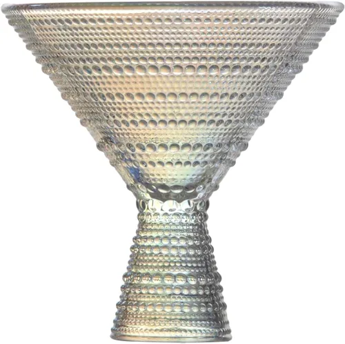 Miniatura 5 de Fortessa Jupiter - Vaso de Martini con cuentas y reborde de 11.5 onzas (juego de 2), transparente