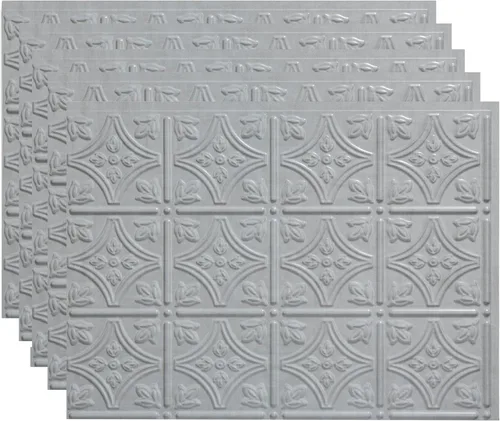 Miniatura 16 de FASÄDE Panel decorativo de vinilo estilo tradicional/patrón 1 en Cashmere (muestra de 6x6 pulgadas)