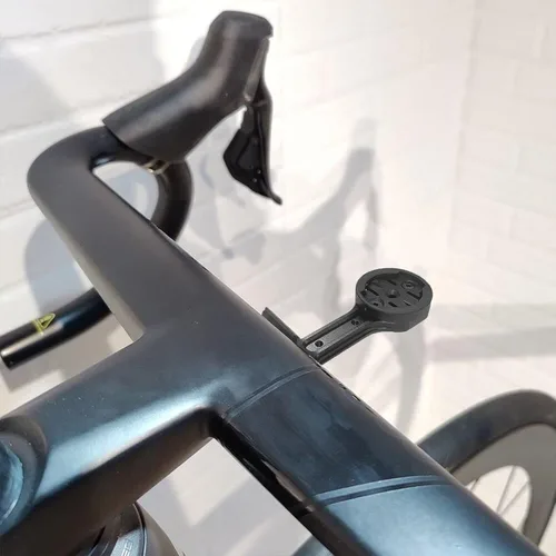 Miniatura 9 de x xotic tech Soporte de ángulo ajustable para computadora compatible con manillar integrado Colnago CC01 V4Rs C68, compatible con Garmin o Wahoo
