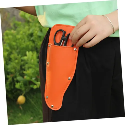 Miniatura 7 de GANAZONO Cubierta protectora de poda de jardín para alicates Scissor Cover Pouch Durable Leather Shear Case
