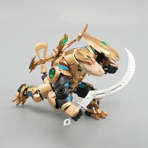 Miniatura 4 de Pipigirl Figura de acción de Mech extraíble 1:24, número 57 Manhunter Sobek, altura de 3.9 pulgadas, juegos de figuras de acción coleccionables
