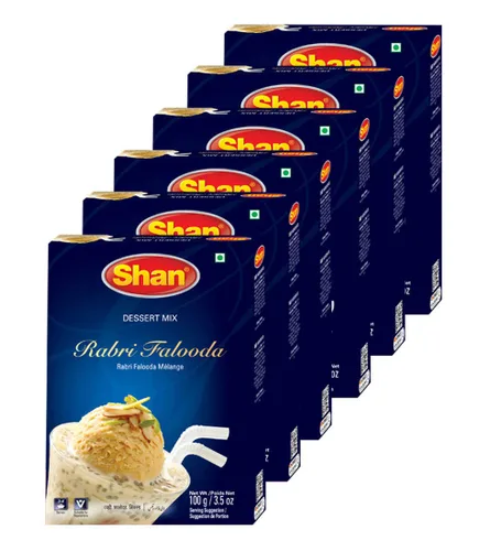 Miniatura 70 de Shan Polvo de crema de mango, 7.05 oz, postre esencial para cualquier ocasión, apto para vegetarianos, bolsa hermética en una caja (paquete de 3)