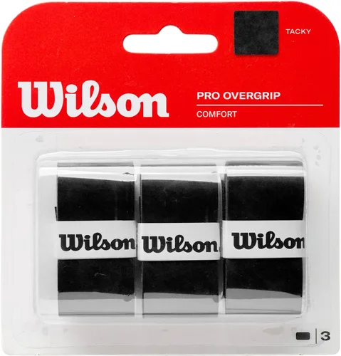 Wilson Pro - Sobregrips de tenis - Negro