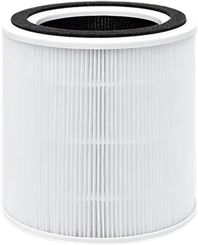 Nispira TT-AP005 Filtro de repuesto para purificador de aire TaoTronics 3 en 1 True HEPA Smoke Dust VOCs Remover, 1 paquete