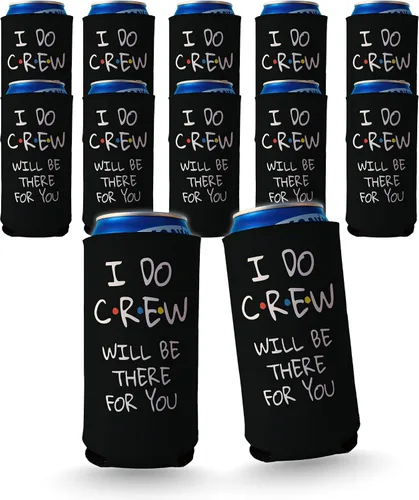 Miniatura 9 de VictoryStore Enfriadores de latas SLIM: enfriadores de latas Bachelorette SLIM I Do Crew Found My Lobster Skinny Can Coolers 6 Damas de honor