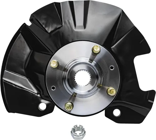 Miniatura 8 de Detroit Axle - Conjunto de manguetas de dirección delanteras de 2 piezas para Hyundai Accent 06-11, 2 manguetas de dirección y conjunto de buje