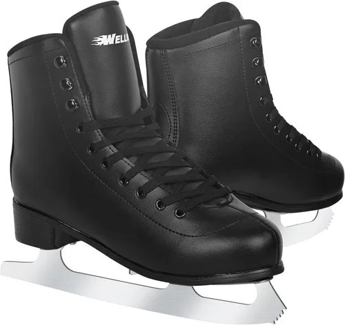 Miniatura 10 de Ice Skates for Women, Adult Figure Skates for Men, Figure Skating Shoes with Velvety Lining for Indoor& Outdoor Rink,Ice Skates Size 5 6 7 8 9 10 11